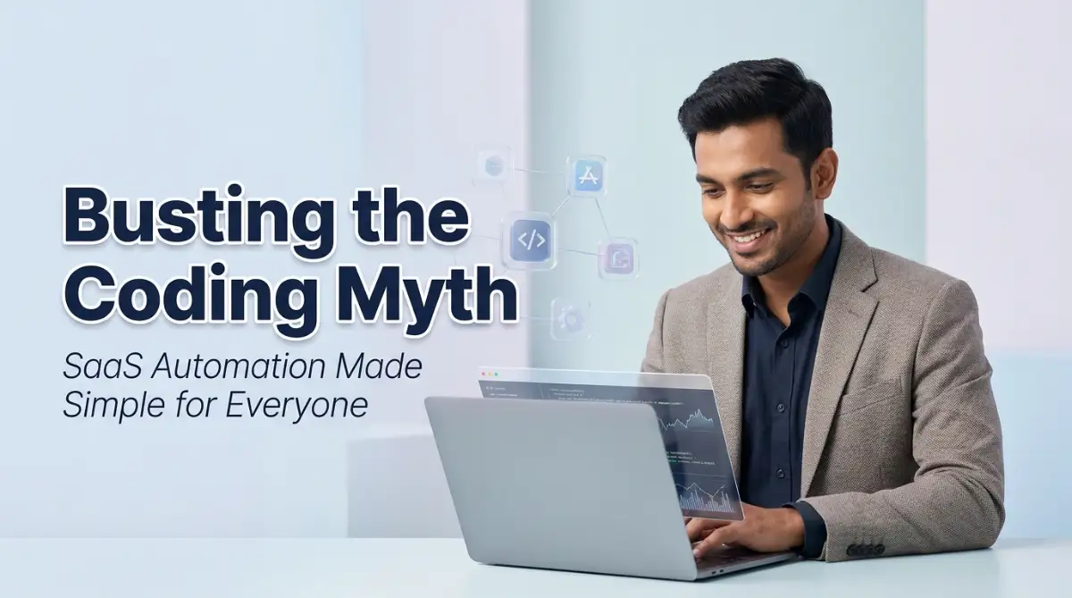 Stop Coding: How Modern SaaS Tools Automate Your Work Easily